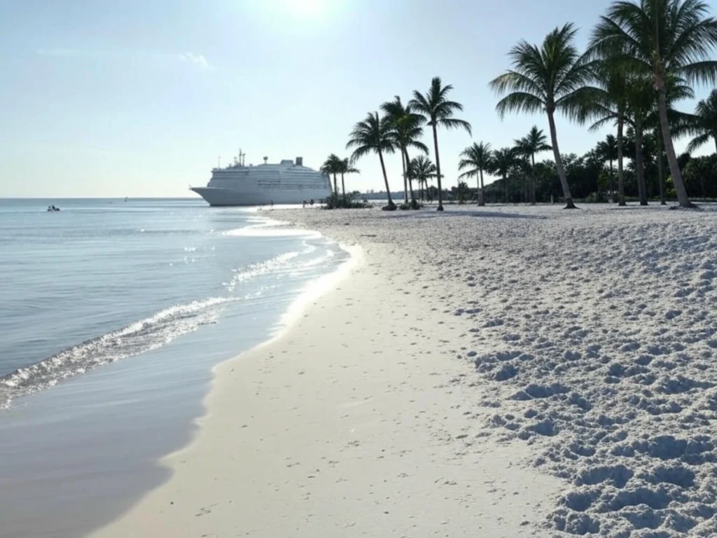 Top 10 Best Beaches in the Caribbean for Your Dream Vacation Seven Mile Beach in Grand Cayman, a top Caribbean beach with soft sand and clear waters.