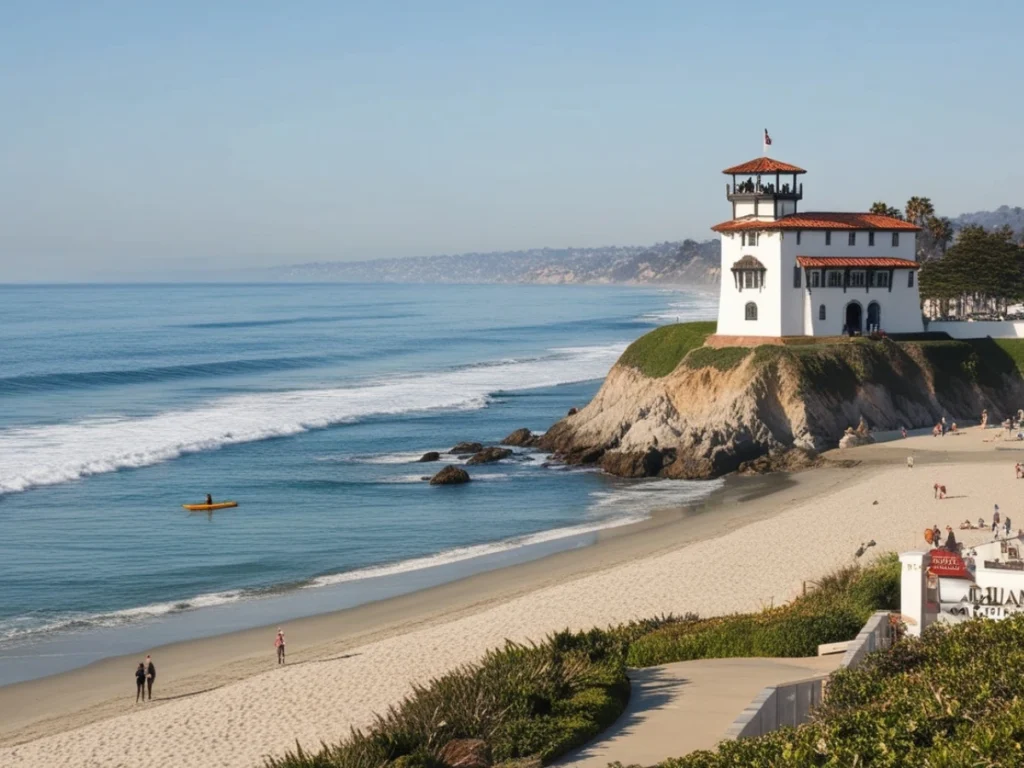 Romantic Weekend Getaways from Los Angeles for Couples Couple snorkeling in crystal-clear waters near hidden coves in Laguna Beach
