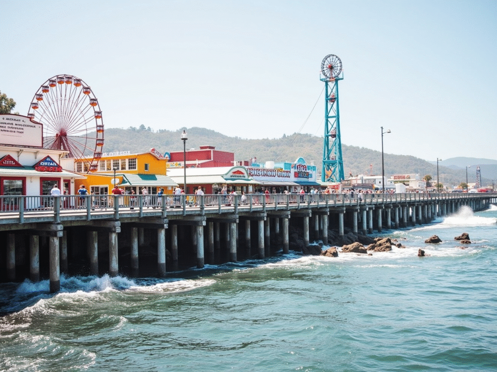 Beach Weekend Getaways in the USA: Top Spots for Sun, Sand & Stress-Free Escapes Santa Cruz, The Golden State
