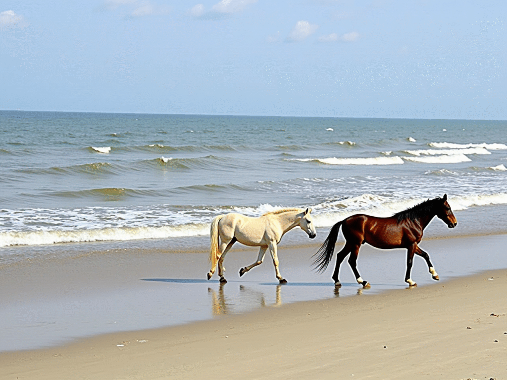 Beach Weekend Getaways in the USA: Top Spots for Sun, Sand & Stress-Free Escapes Assateague Island, Maryland/Virginia
