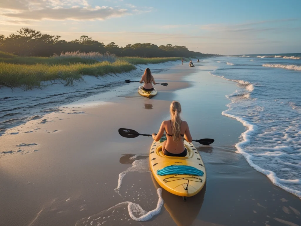 The Ultimate Guide to St. Augustine Beaches and History in 2025 Pristine Atlantic coastline at Anastasia State Park, St. Augustine, Florida, perfect for beach holidays and surfing.