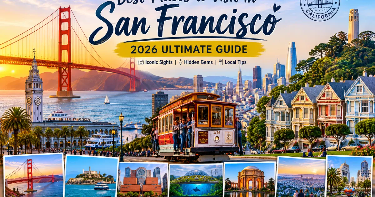 Best Places to Visit in San Francisco (2026 Ultimate Guide)