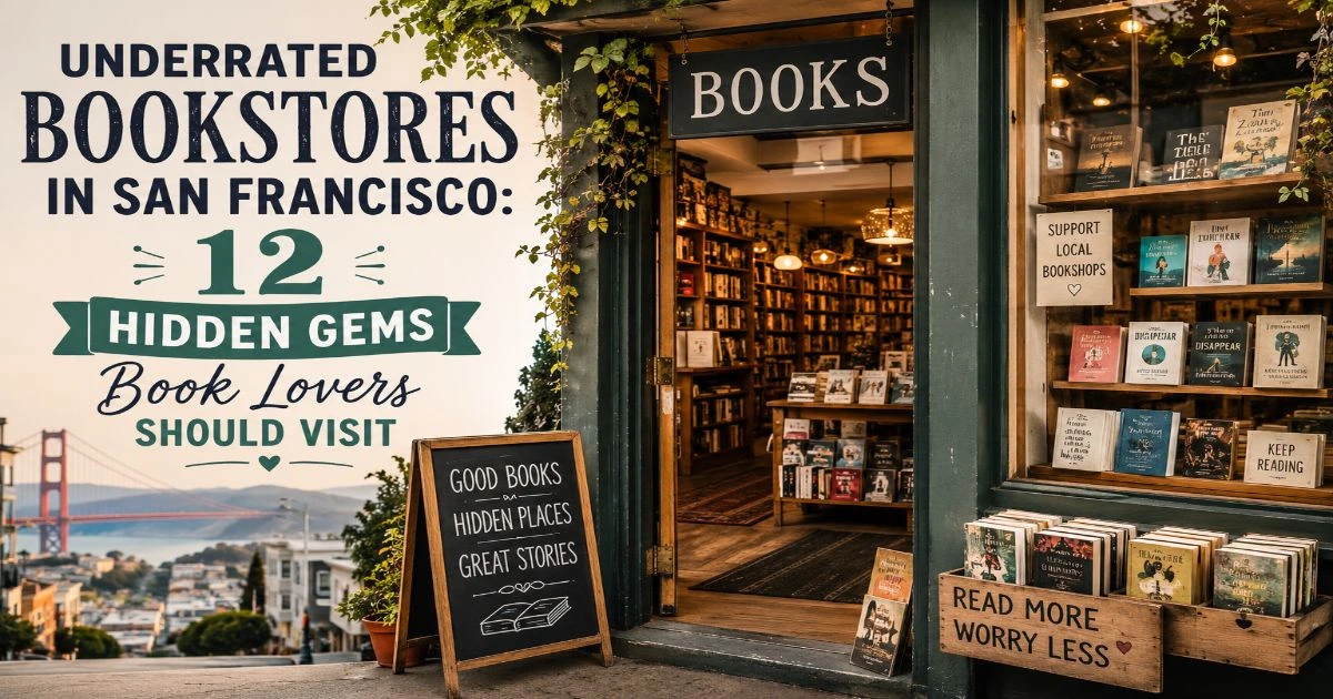 Underrated Bookstores in San Francisco: 12 Hidden Gems Book Lovers Should Visit