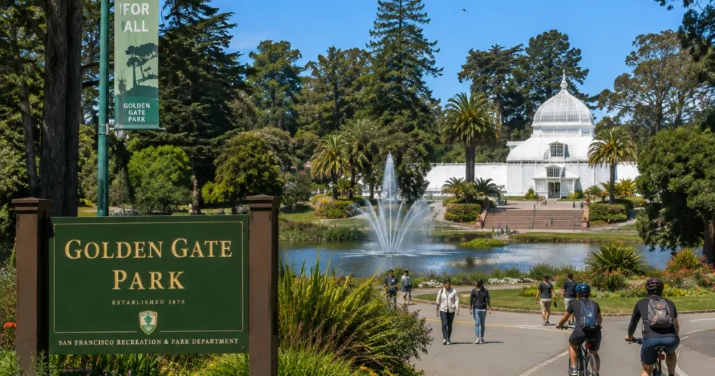 Golden Gate Park on a sunny day