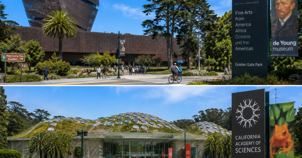 Modern architecture in Golden Gate Park