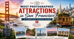 Most photographed spots in San Francisco