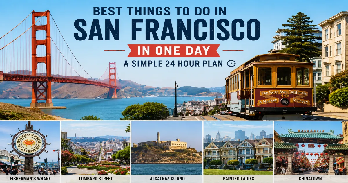 Best Things to Do in San Francisco in One Day: A Simple 24 Hour Plan