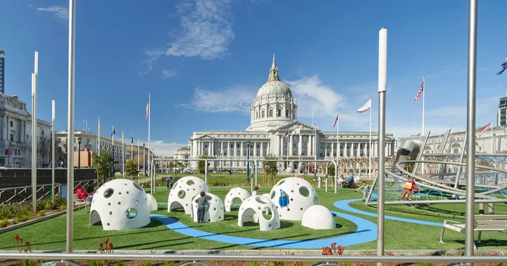 Best Parks Near Downtown San Francisco Civic Center Plaza