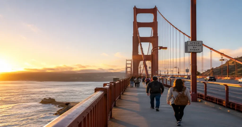Golden Gate Bridge Walk
