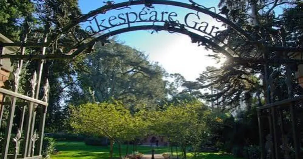 Quietest Gardens in San Francisco to Relax Shakespeare Garden